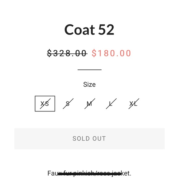 Cyber Sale - LPA Pink Fur Coat! - Picture 5 of 5